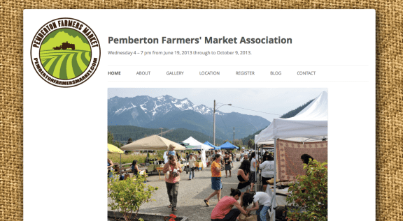 pemberton farmers market