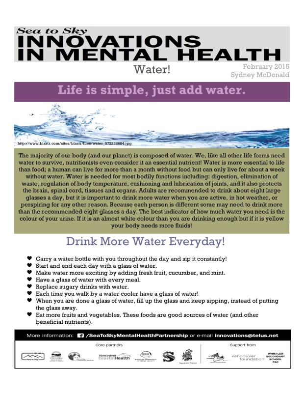 Life is simple just add water