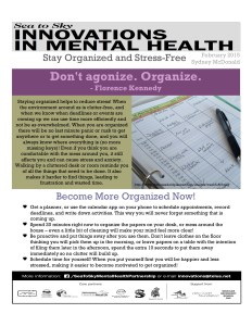 Sea to Sky Mental Helath Be Organised