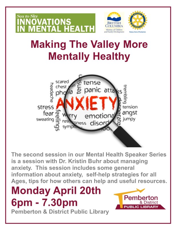 Making the Valley more Mentally Healthy April 20