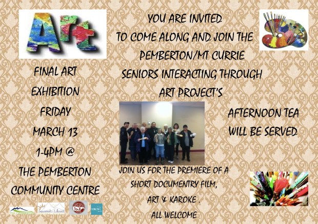 Seniors Interacting Through Art