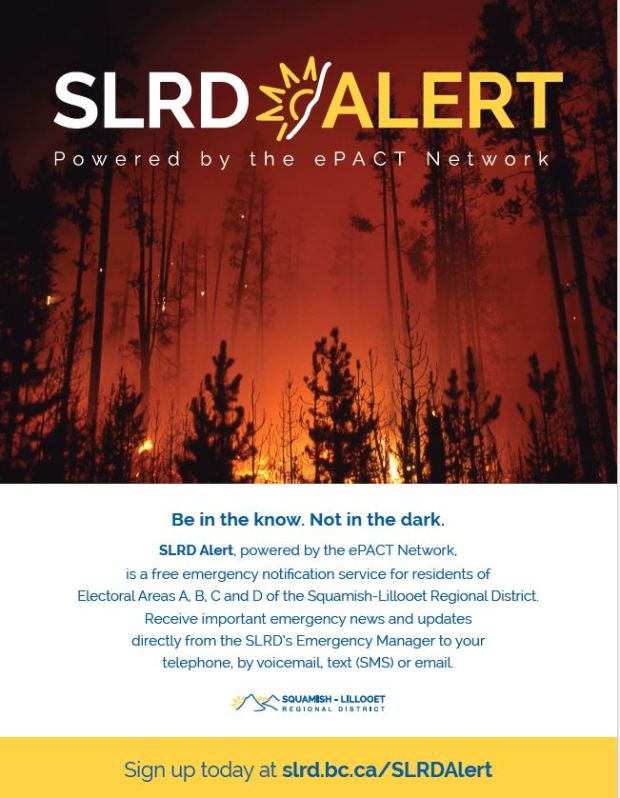 SLRD Alert. Be in the know, not in the dark.
