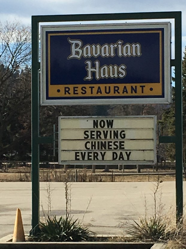 bavarian sign by Connie Sobchak
