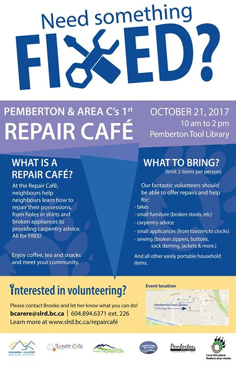 Repair Cafe Oct 21
