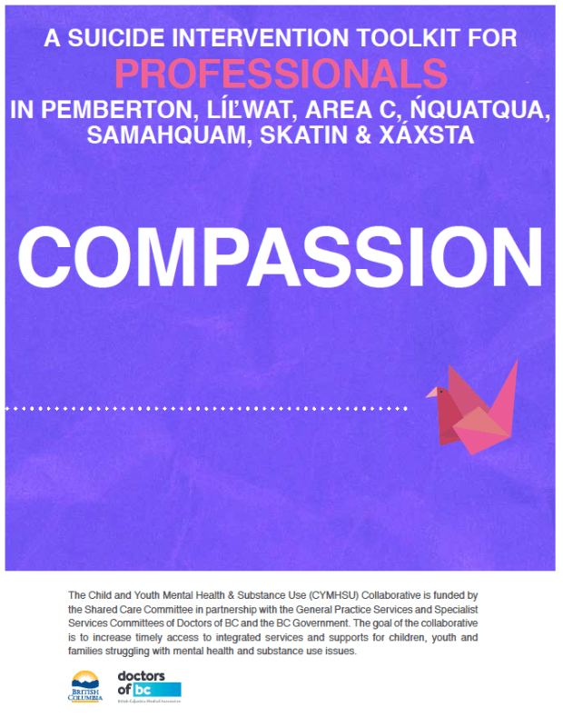 suicide prevention toolkit for professionals