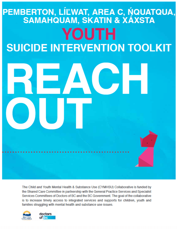 suicide prevention toolkit for youth