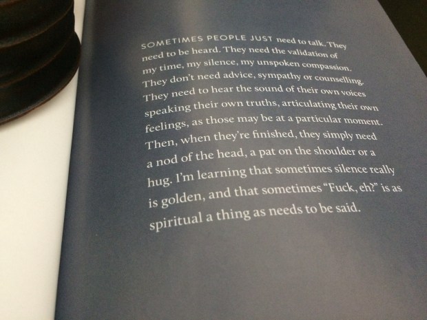 Richard Wagamese just listen