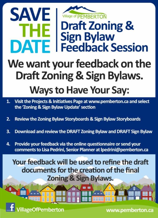 ZoningSign Bylaw Review Consultation