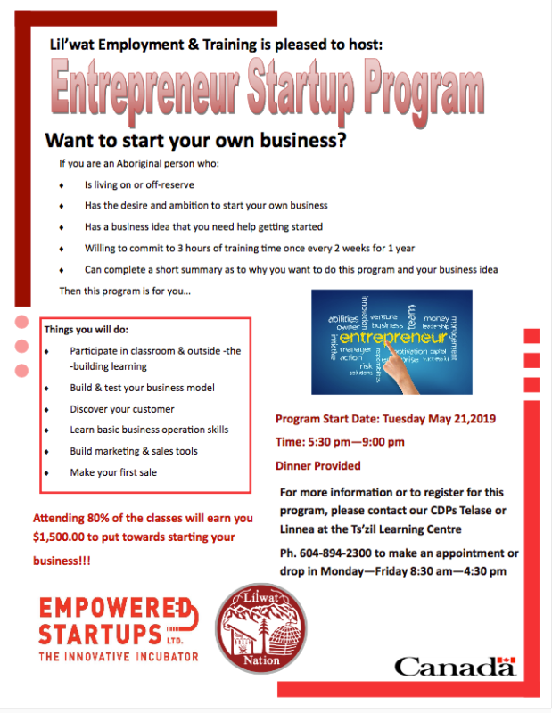 Entrepreneur program
