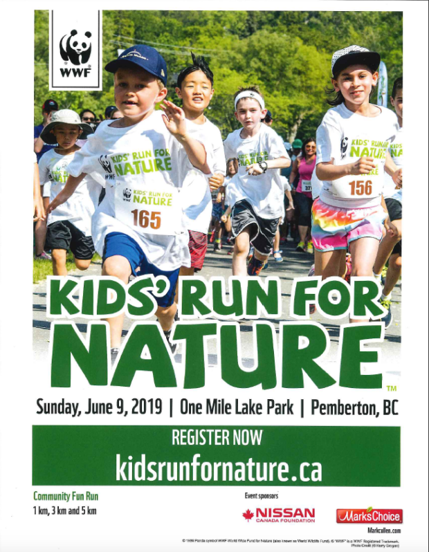 WWF Kids fun run Pemberton