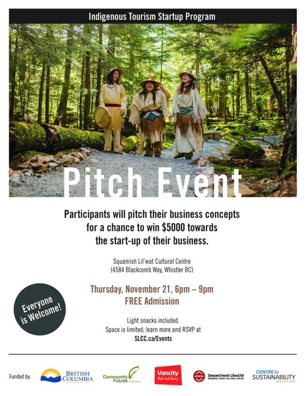 SLCC indigenous tourism startup nov 21